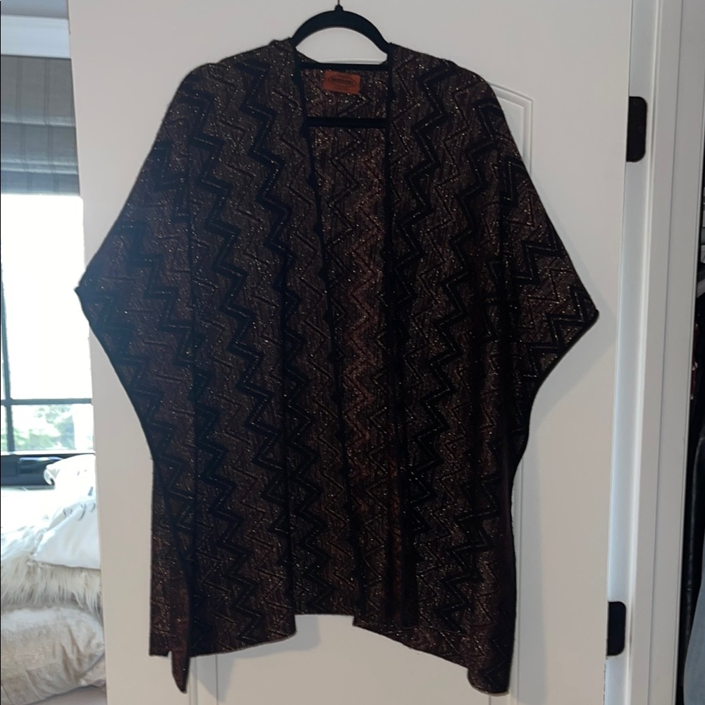 Dee Purple Zig Zag Missoni Kimono